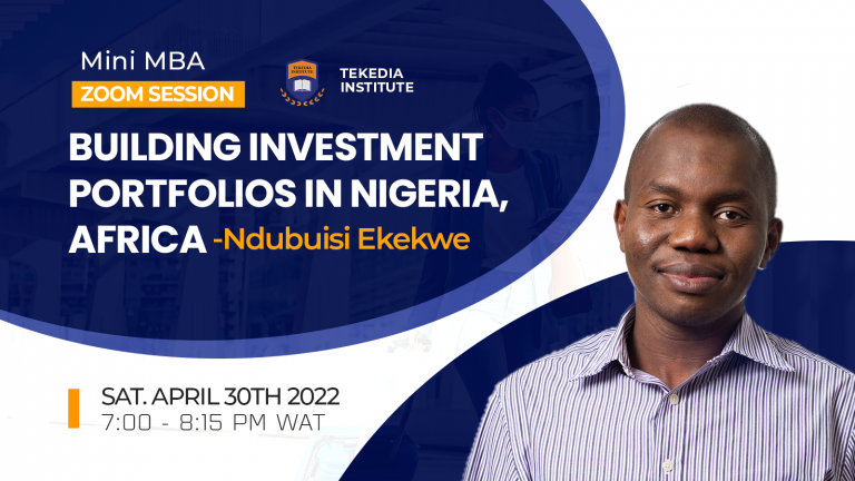 Building Investment Portfolios in Nigeria, Africa