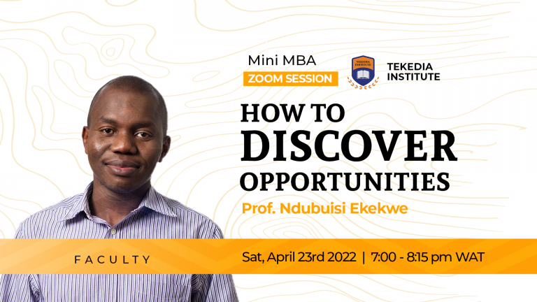 Join me tomorrow at the temple of Africa’s entrepreneurial capitalism