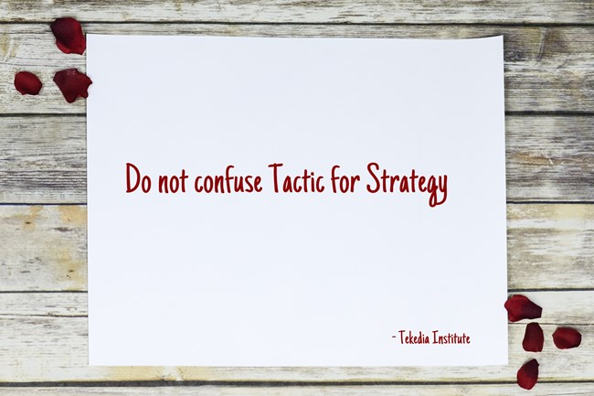 Open your playbook, and move beyond tactics. Win with a better strategy.