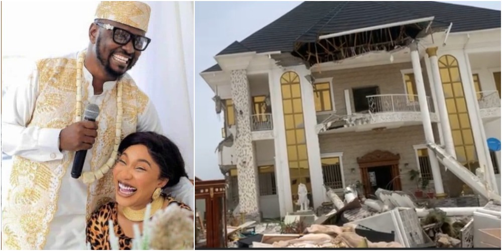 Tonto-Dikehs-Ex-Lover-Kpokpogri-Cries-Out-Over-House-Demolition-In-Abuja-Video