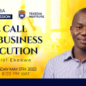 It’s final week at Tekedia Mini-MBA edition 7: The Call to Business Execution