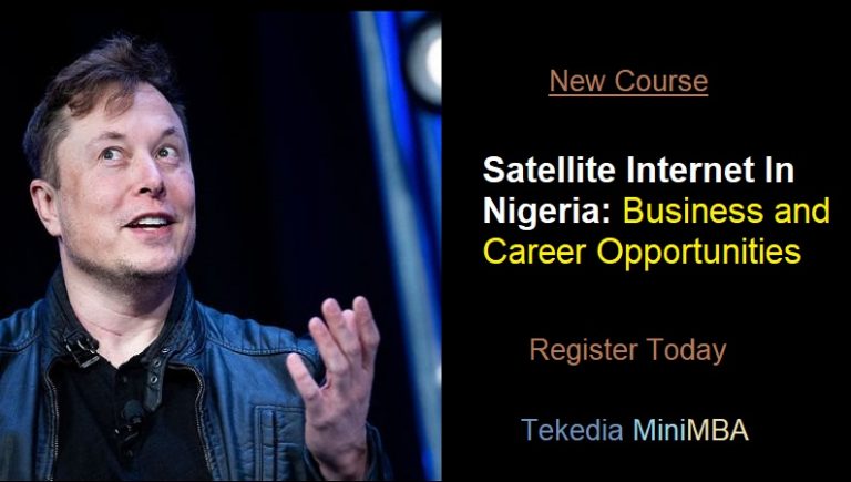 Live Session on “Satellite Internet In Nigeria: Business and Career Opportunities” Course scheduled July 16