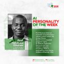 Ndubuisi Ekekwe Honoured As “AI Personality of the Week”