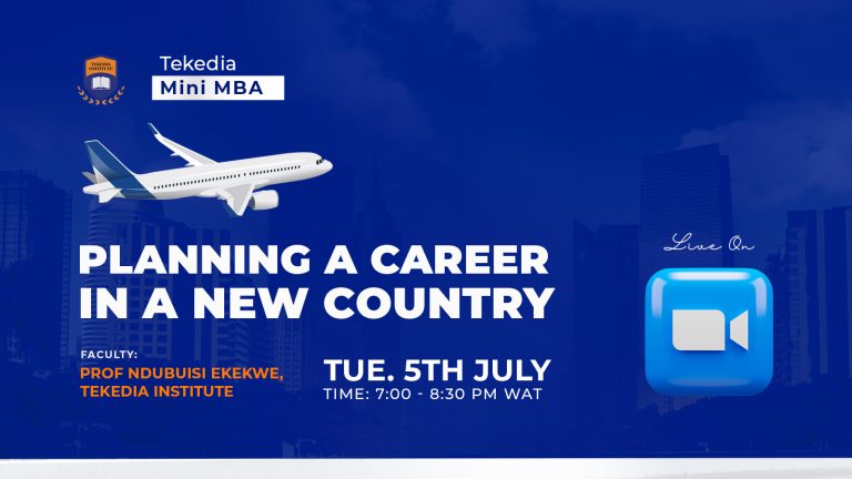 Planning a Career in a New Country