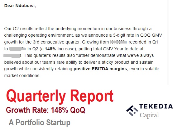 Tekedia Capital Portfolio Startups Continue to Execute And Grow