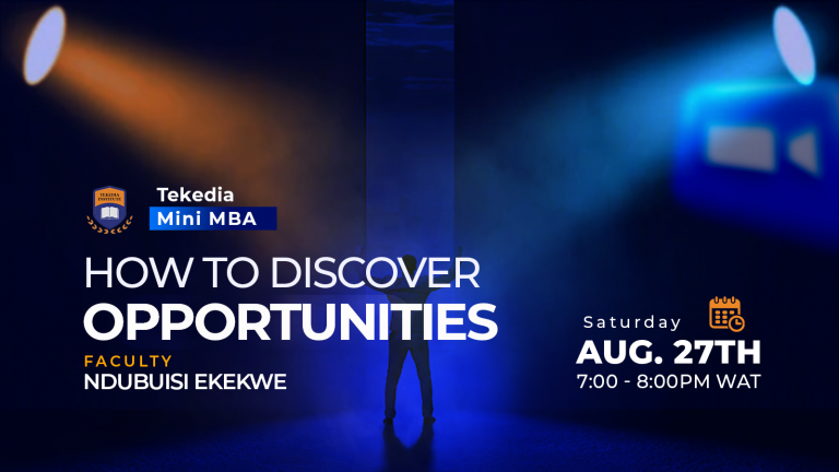 How To Discover Opportunities