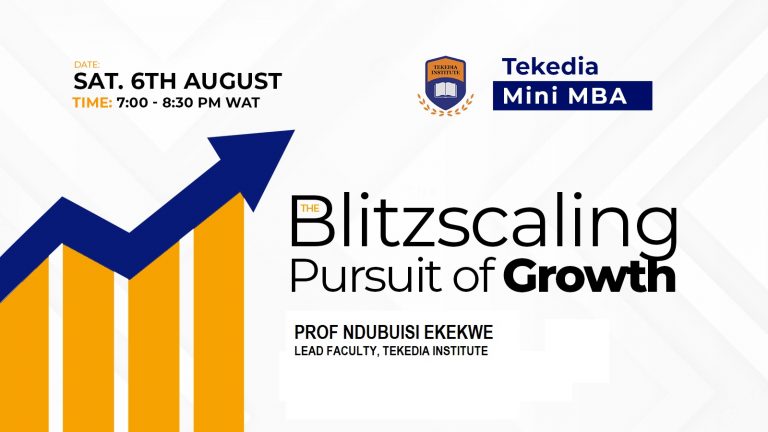 The Blitzscaling Pursuit of Growth – How to grow a business and keep groWING