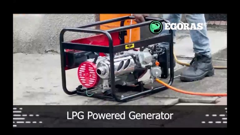 Egoras LPG Generator – yes, to be powered by Cooking Gas [Video]