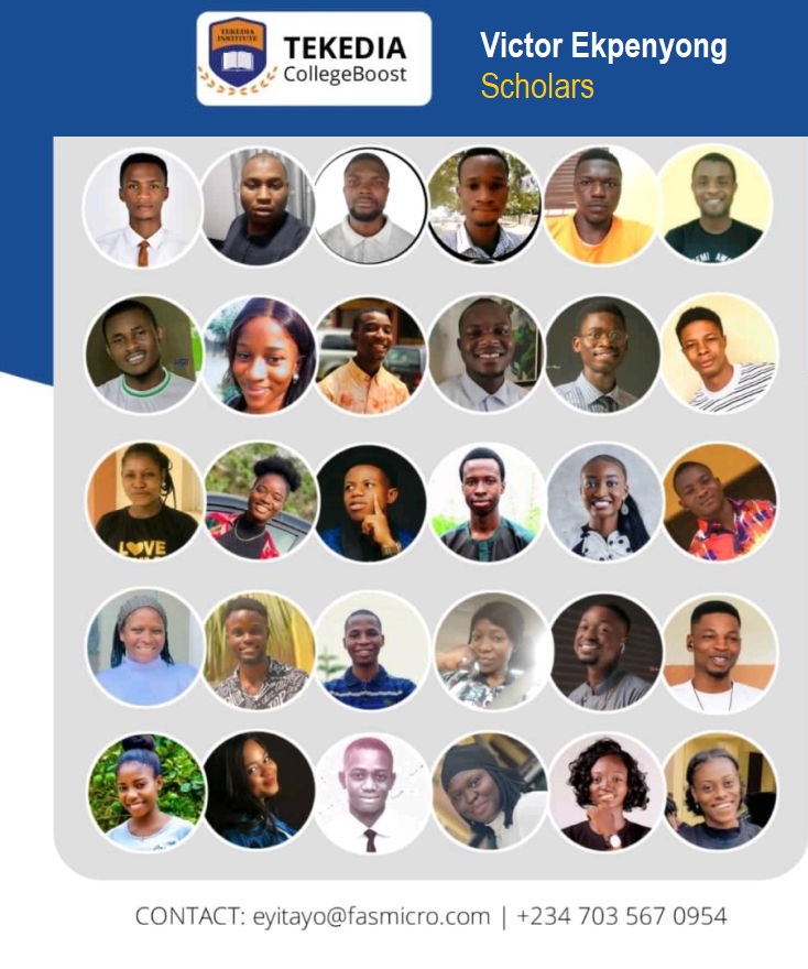 Welcome Victor Ekpenyong Scholars to Tekedia CollegeBoost