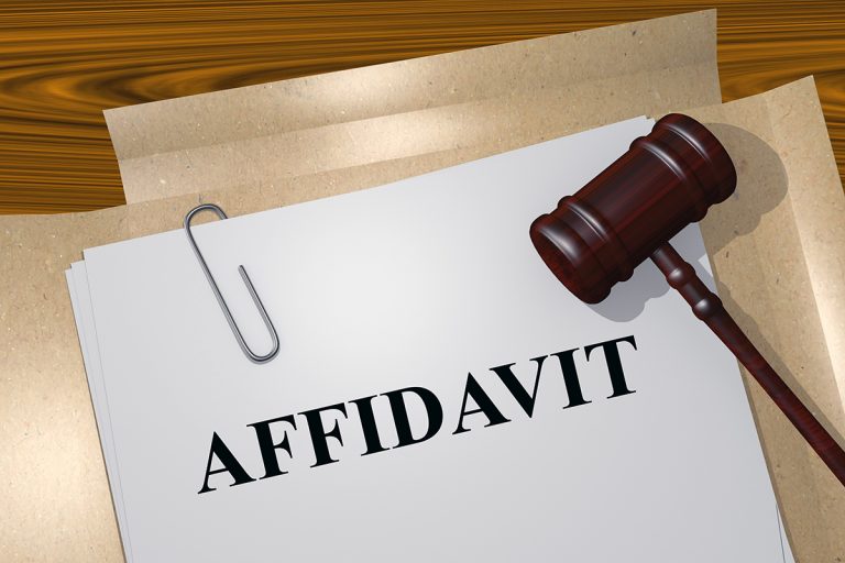 An Affidavit; What it truly is
