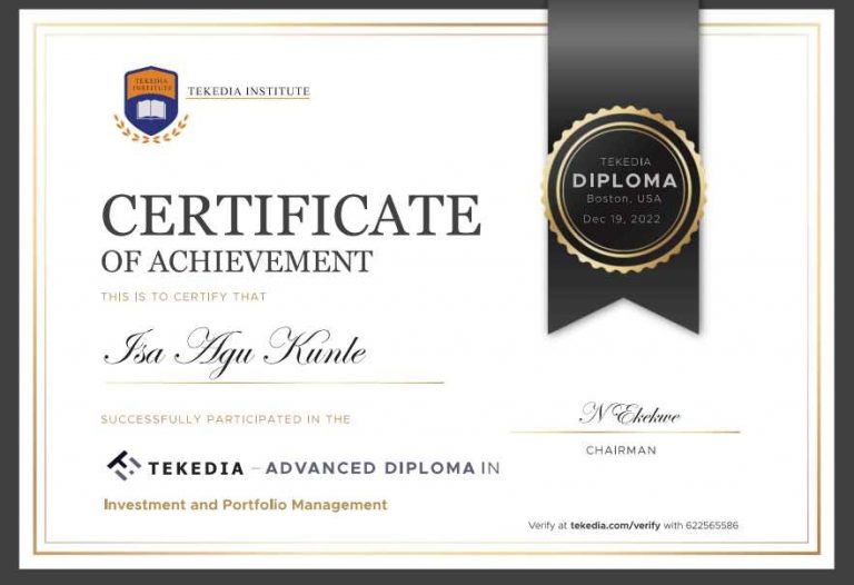 Get Tekedia Mini-MBA Certificate of Excellence, and Advance Your Career, Business Mission