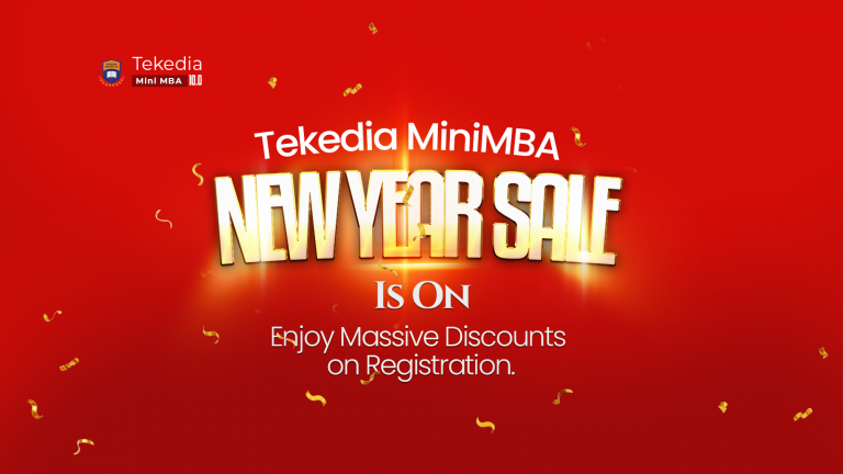 Tekedia Mini-MBA New Year Sale – Enjoy Massive Discounts