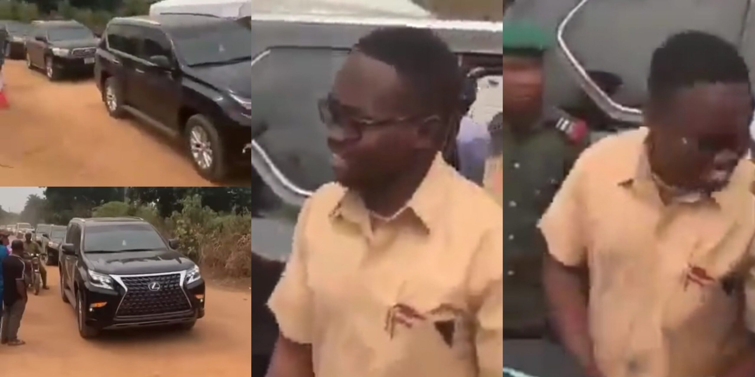 Abia-State-Governors-son-Chinedu-arrives-event-in-police-convoy-Kemi-Filani-blog-scaled