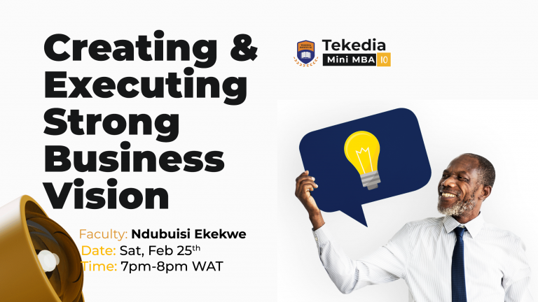 Creating and Executing Winning Business Models – Tekedia Mini-MBA