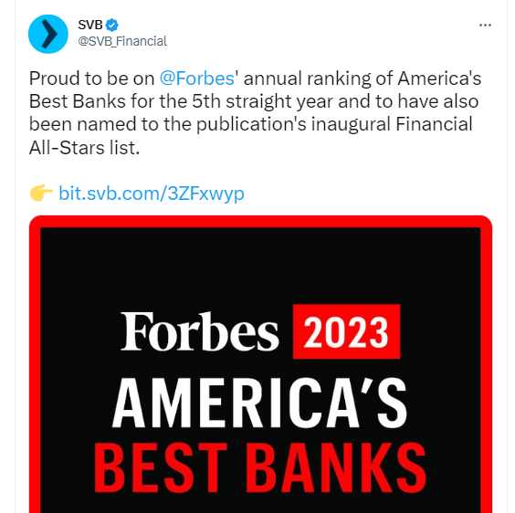 When the “Best” Ranked Bank Collapses within Days