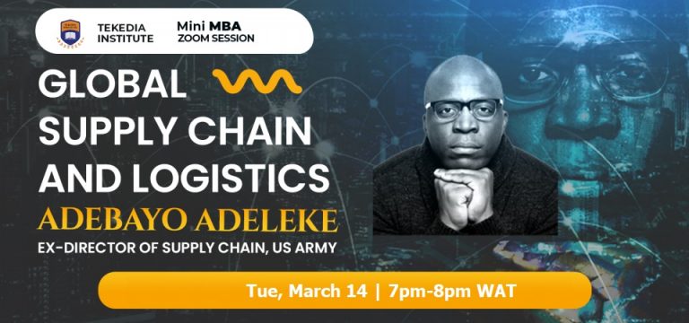 Tekedia Live on Global Supply Chain and Logistics, New Book on Amazon