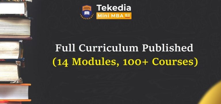 Welcome: Your Tekedia Mini-MBA Edition 11 Account Setup