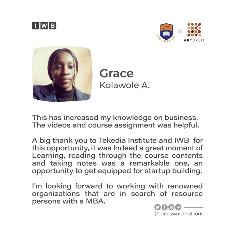 Great Testimonials from ARTSPLIT Scholars Who Attended Tekedia CollegeBoost