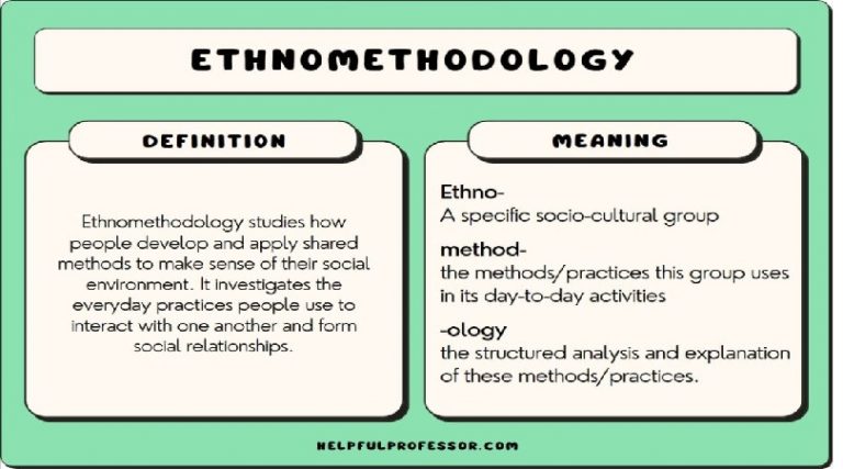 A Historical View of Ethnomethodology