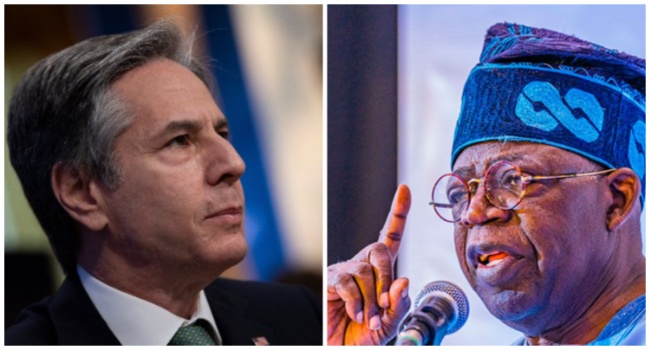 US Secretary of State, Blinken, Pledges Support for Tinubu towards a Sustained US-Nigerian Partnership Relationship