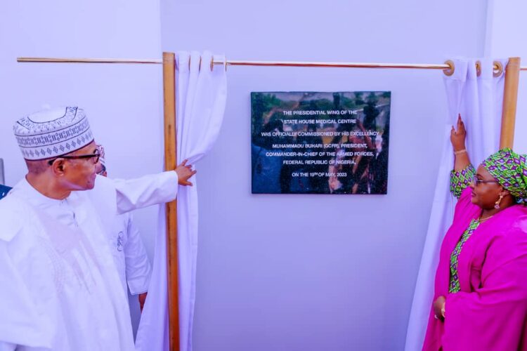 President Buhari Inaugurates State House Medical Centre