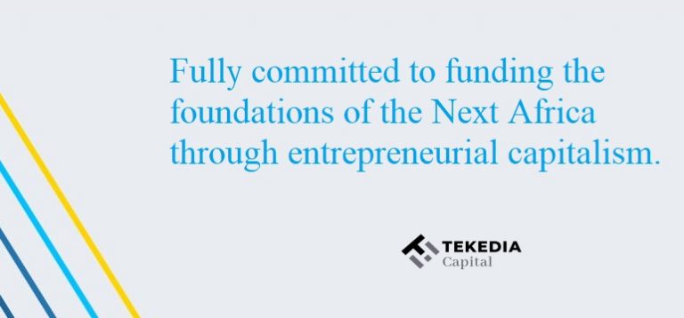 Tekedia Capital – Our Commitment to Africa’s Entrepreneurial Capitalism