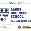 Thank You Lagos Business School (LBS)