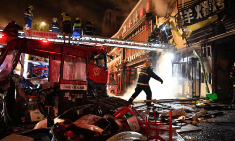 China Records 31 Deaths Following Fire Outbreak at a Local Restaurant
