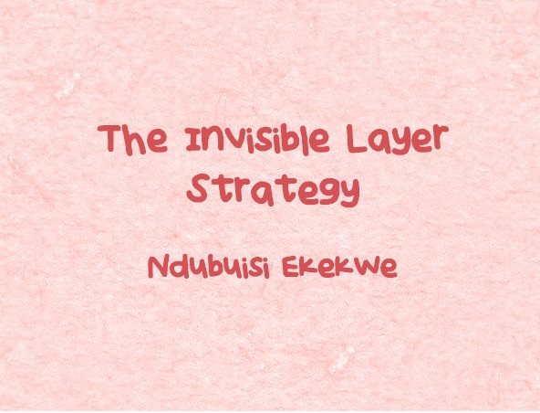 The Invisible Layer Strategy, Design Thinking And Zero-Fee Banking