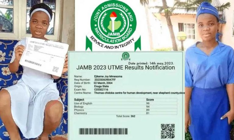 Panel Confirms Mmesoma Manipulated Her UTME Score, Gives Recommendations