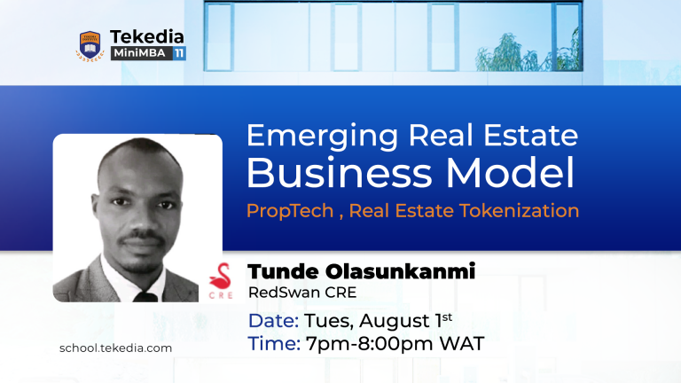 Tekedia Real Estate Business Model Training