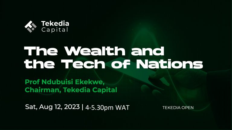 The Wealth and the Tech of Nations – Tekedia Capital [video]