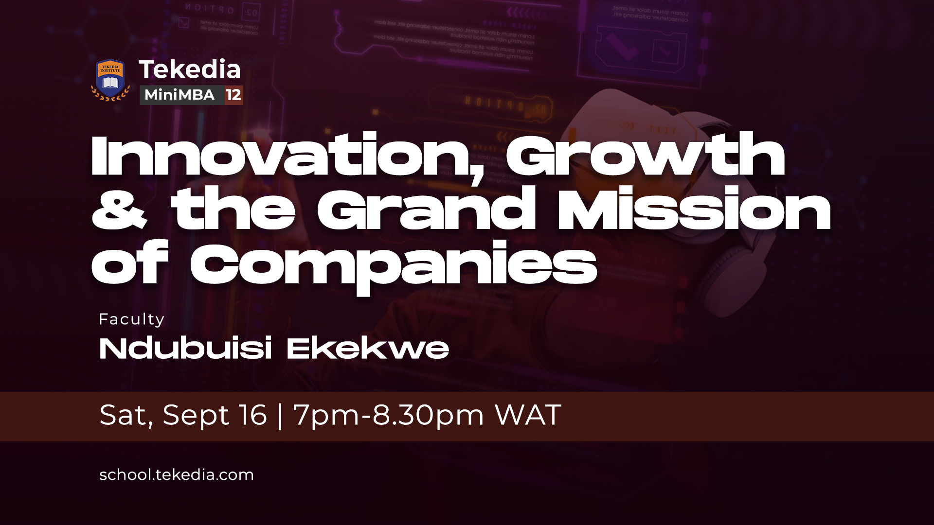 Innovation, Growth and the Grand Mission of Companies