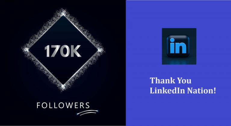 Thank You LinkedIn Nation – 170k Strong Professionals for Ndubuisi Ekekwe