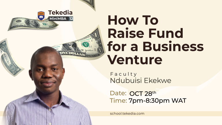 How To Raise Capital for a Business Venture