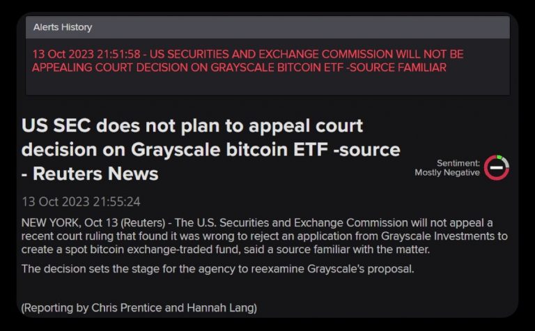 US SEC will NOT be appealing the court’s decision on Grayscale ETF; USDR stablecoin Depegs