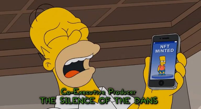 NFT Themed Arts Appear in new The Simpsons video, Hong Kong Explores Spot Bitcoin ETFs