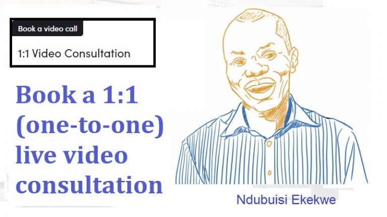Tekedia Unveils a 1:1 (one-to-one) Live Video Consultation with Ndubuisi Ekekwe