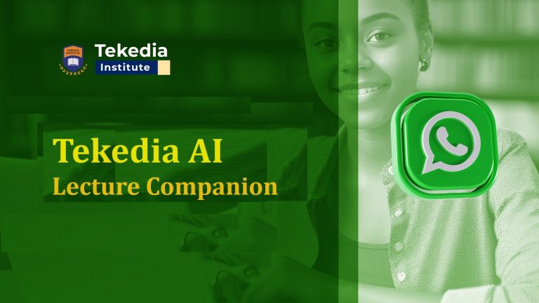 Tekedia AI Lecture Companion powers The Great Lectures