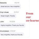 Comments from our Tekedia Mini-MBA co-learners
