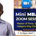 Live session of Tekedia Mini-MBA edition 13 begins on Saturday, Feb 10 at 7pm WAT