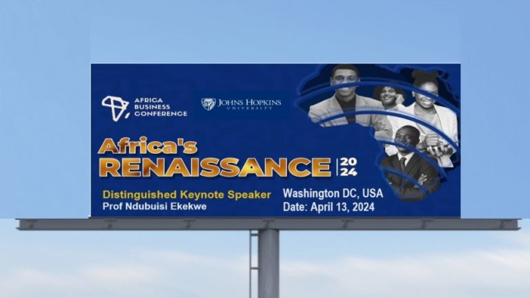 Join Ndubuisi Ekekwe At Africa Business Conference on April 13 in Washington DC
