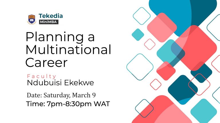 Join us to Master How To Build a Multinational Career