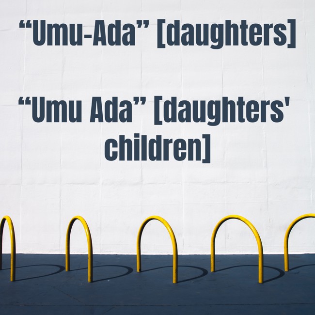 “Umu-Ada” vs “Umu Ada” And Welcome Prince Harry and Wife