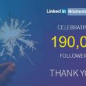 Ndubuisi Ekekwe Celebrates 190,000 LinkedIn Followers