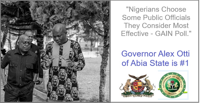 Abia State Governor, Alex Otti, is #1 As Most Effective Public Official In Nigeria