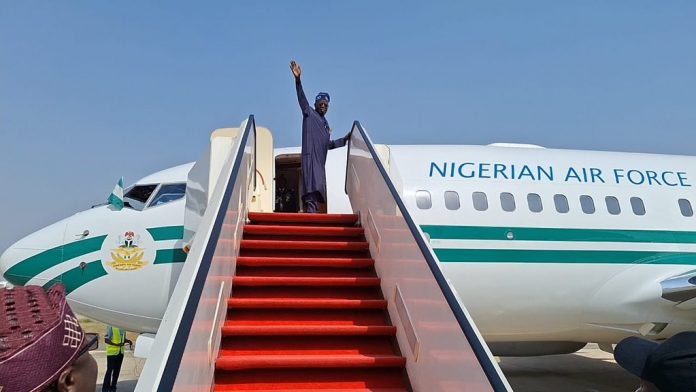 nigerian presidential jet