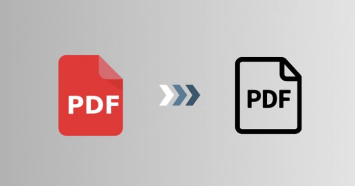PDF to white