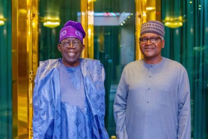 dangote tinubu