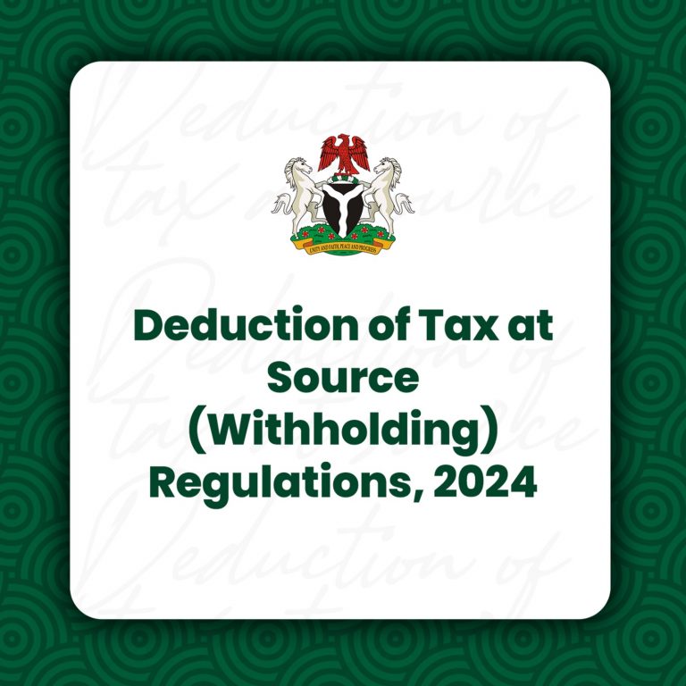 As Nigeria Upgrades Withholding Tax Regime, We Must Update the TRUST Component